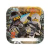 American Greetings Ninjago Paper Dessert Plates, 8-Count