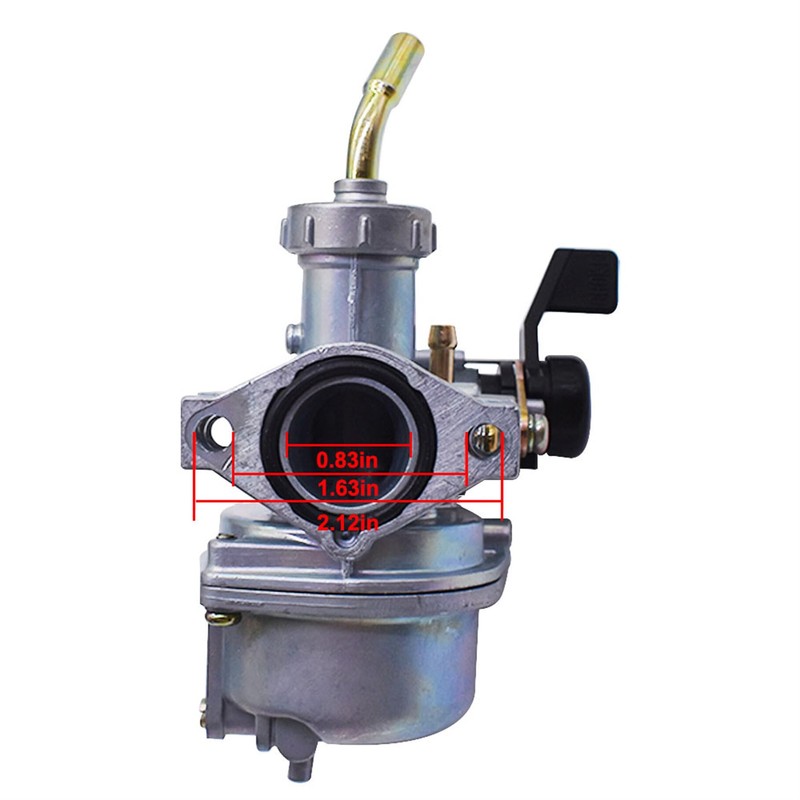 TJHSM Carburetor PZ22 22mm Carburetor Replacement for 110cc 125cc CRF