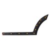 Rear Door Lower Molding Trim Black Side Lower Door Protective