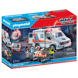 PLAYMOBIL Ambulance - 2023 Version, Multi-Colour, 71232
