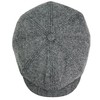 WEROR WEROR-323.1 Men's Flat Cap with Peak, Hat with Cotton