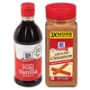 McCormick Pure Vanilla Extract and Ground Cinnamon Bundle, 23.12 oz