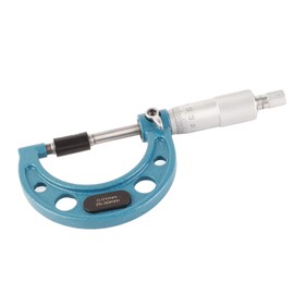 ZAWELIYO Ultra Precision Carbide Outside Micrometers, 0.01mm Accuracy, Stainless Steel Micrometer, Measuring Tools with Wrench for Length, Diameter, Thickness Measurement (25-50mm)