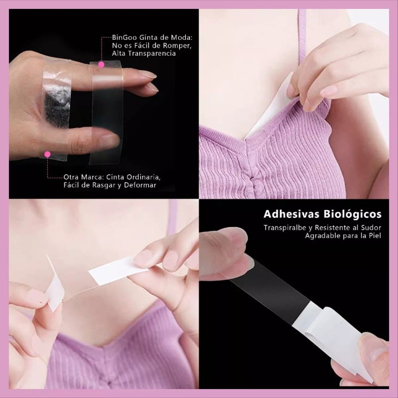 Lingere Cinta De Doble Cara Para Ropa Y Cuerpo Auxiliar,