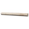 Ivory Travertine Honed 1 X 12 Dome Liner Trim Molding