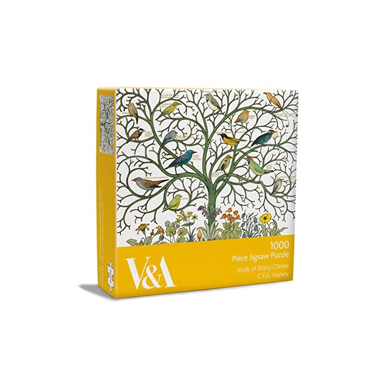 V&A Museum Voysey Birds 1000 Piece Jigsaw Puzzle