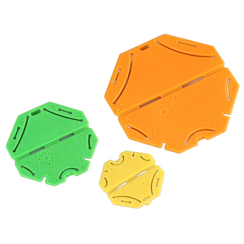 3pcs Flower Maker Set DIY Handcraft Quick Easily Kanzashi Flower