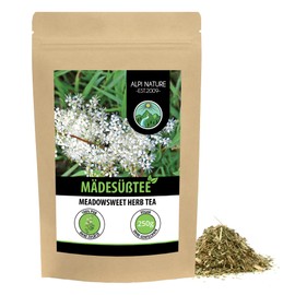 Mädesüß Tee (250g), Mädesüßkraut, geschnitten, schonend getrocknet, 100% rein und naturbelassen zur Zubereitung von Tee, Mädesüßtee, Kräutertee