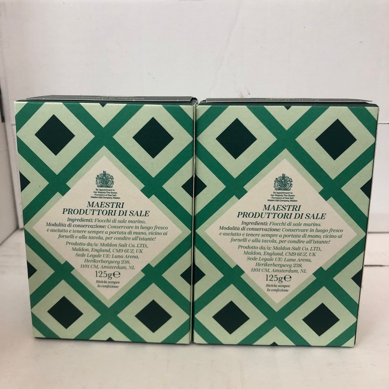 Maldon Sea Salt Flakes (125g) - Pack of 2