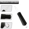 Thyonta Button Hook (Black),Zipper Pull Helper,Easy Grip Button Hook &
