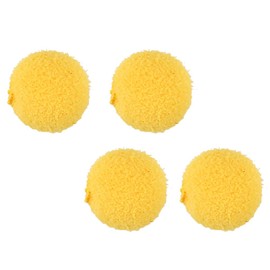 Vbestlife - Caja de cebos de pesca con olor suave, flotantes, artificiales para carpas, 30 unidades, Yellow 10mm