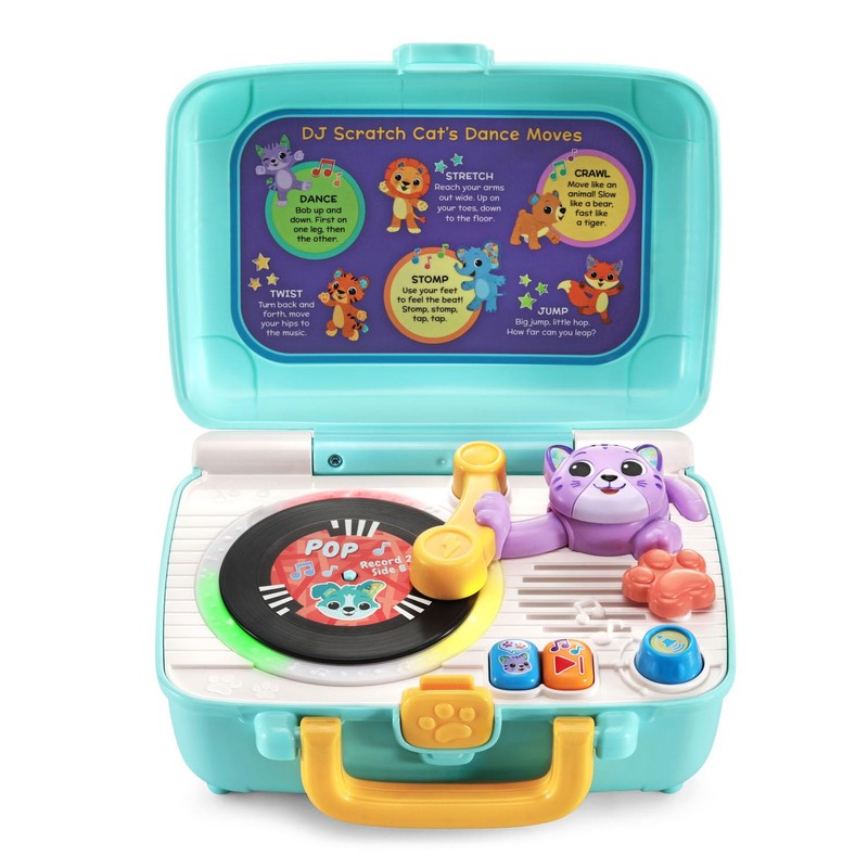 VTech DJ Scratch Cat Record Player