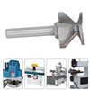 1/4 Shank Arc Bending Integrated Forming Router Bits for Woodworking