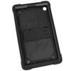 Tablet Case Black Silicone Precise Cutouts Shock Absorbent Stable Kickstand