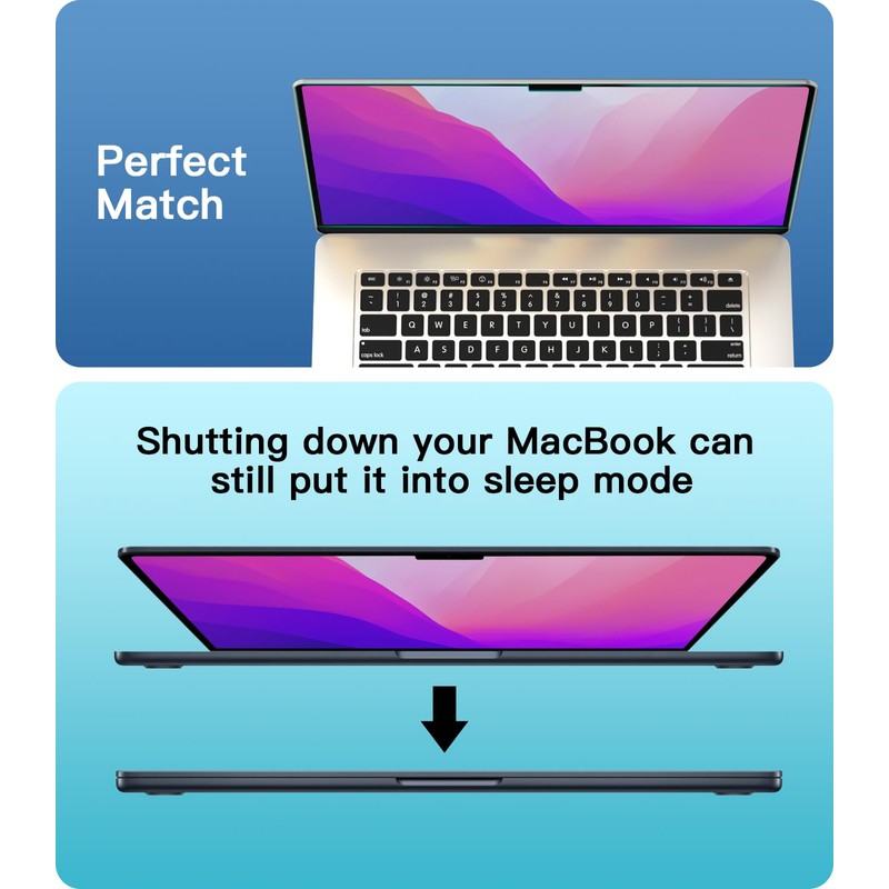[3-Pack] Anti Blue Light Screen Protector for Macbook Air 13.6