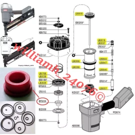 Senco Framing Nailer FramePro 701-XP 702-XP 751 752  600 O ring Kit + BF0204