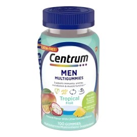 Multivitaminico Centrum Men Hombre Sabor Tropical 100 Gomas