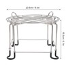 Stainless Steel Water Filter Stand, 6in Tall Fits Medium Gravity