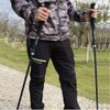 Folding Trekking Poles, Set of 2, Ultra Lightweight, Carbon, Mountaineering