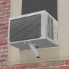 Window Air Conditioner Support Bracket,Relieves Weight Stress On The Window