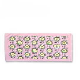 Okutani Corporation Face Towel, 6 Oekaki TOWEL Sports Towel (Hotate-san)