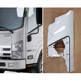Side Panel Corner For ISUZU NPR NPR-HD NQR NRR GMC/CHEVY W3500 W4500 W5500 2008-2022 White (Driver Side)