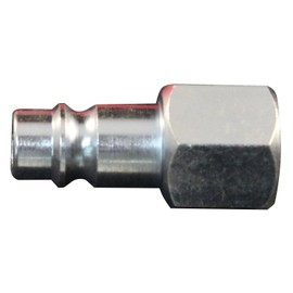 Milton S-761-1 1/4" FNPT V Style High Flow Steel Plug - Pack of 2