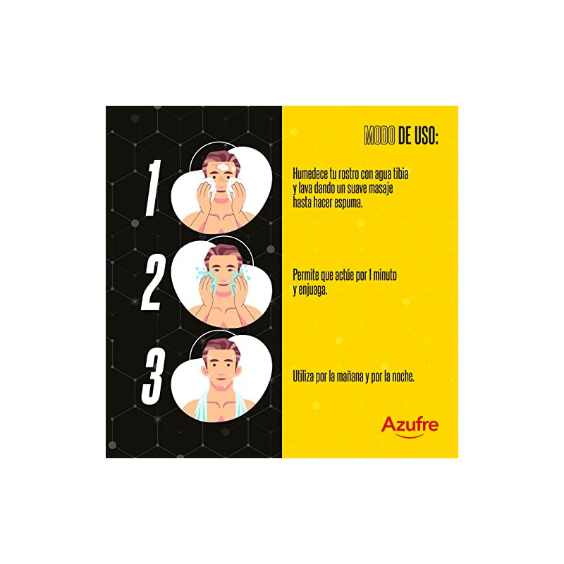 Gel Limpiador Facial Grisi Control Azufre 250 ml - Auxiliar