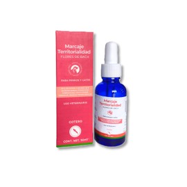 Bravinis Labs Marcaje y Territorialidad Flores de Bach para Perros y Gatos agresivos y con rasgos territoriales (GOTERO 30 ML)