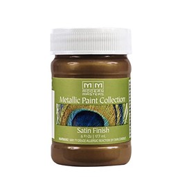 6 oz Modern Masters ME190 Statuary Bronze Metallic Paint Collection, Satin Water-Based Decorative Metallic Paint
