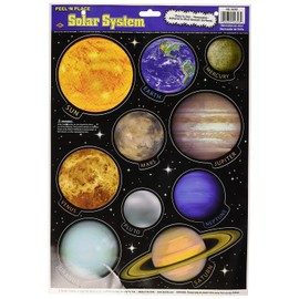 Solar System Peel 'N Place Party Accessory (1 count) (10/Sh)
