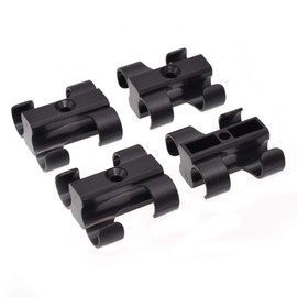 Conext Link CCD4-4 Dual Cable Clip Clamp Fastening Wire Management 4 Pack (Dual 4 Gauge)