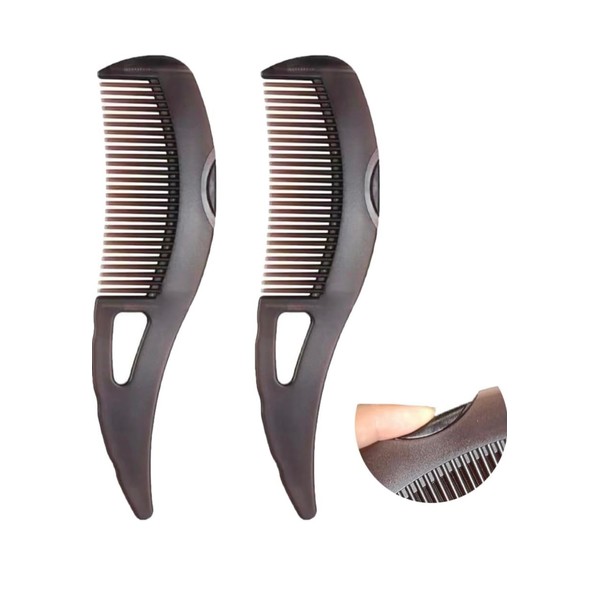 2pcs Scalp Comb for Dandruff,Hollow Tooth Lice Comb,Scalp Comb Dandruff