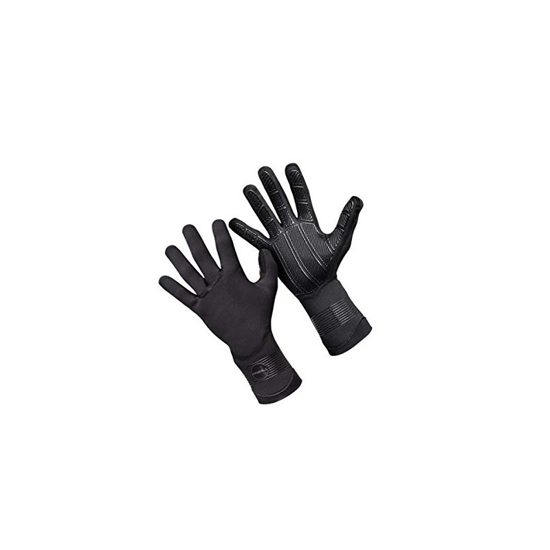 ONeill Psycho 1.5MM Double Lined Neoprene Wetsuit Gloves Black -
