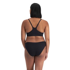 Bonds Women's Cotton Blend Maternity Bikini Brief, Black, 10REG
