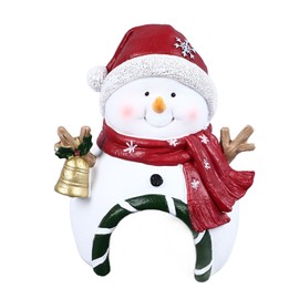 Christmas Aquarium Decoration Multipurpose Landscaping Resin Christmas Fish Tank Ornaments for Aquarium Home Office Christmas Snowman