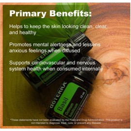 doTERRA - Basil Essential Oil - 15 mL
