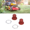 BAOFUYA 2-Piece Primer Bulb with Rings, Easy to Replace Lawnmower