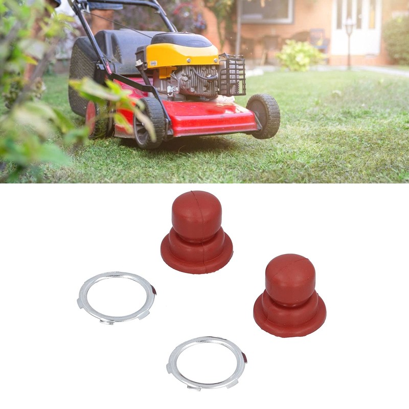 BAOFUYA 2-Piece Primer Bulb with Rings, Easy to Replace Lawnmower