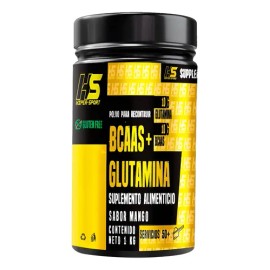 Aminoácidos Bcaas  Glutamina Hiper Sport 1kg Varios Sabores                                                                                           
