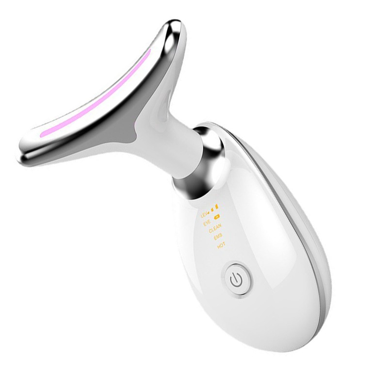 Neck Lifting Massager Colorful Lights Improve Absorption Neck Skin Tightening