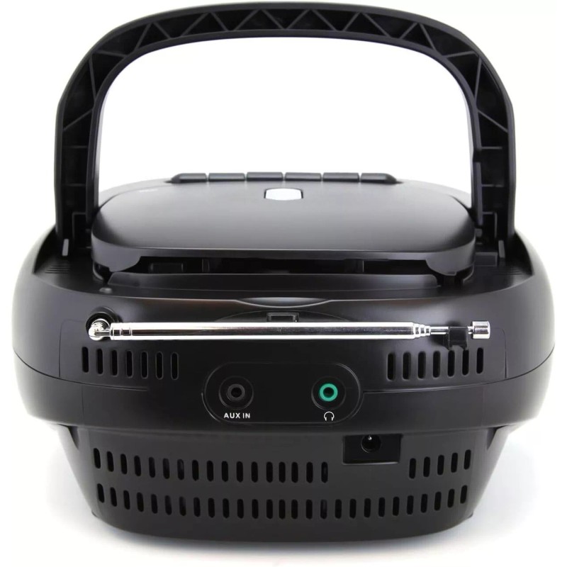 Emerson EPB-3003 Portable CD/Cassette Boombox with AM/FM Radio, Black