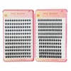 Miz Barn 312PCS Cluster Diy Lash Extensions Individual Lashes Ultra-Large