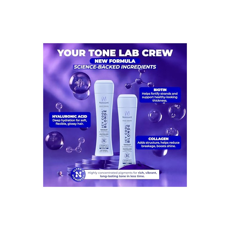 Naissant | Nuance Canas Silver Tone Correcting Mask Silver Gray