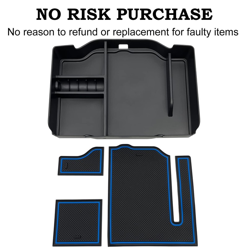 EVTIME Center Console Organizer fit for Dodge RAM 1500 2500