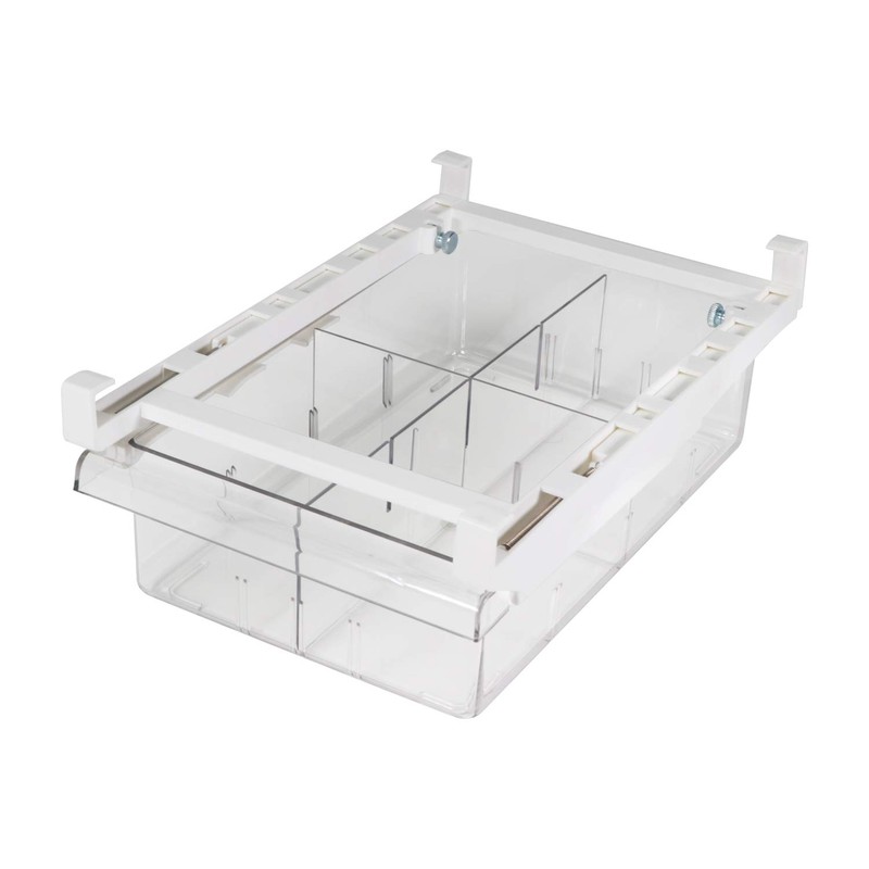 YekouMax Fridge Drawer Organizer, Refrigerator Organizer Bins, Pull Out with