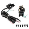 ROADFAR Solenoid Relay Contactor + Winch Rocker Thumb Dash Switch
