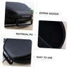 Gatuida Portable Earphone Storage Bag Headset Carrying Case Zipper Lightweight