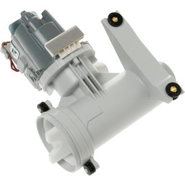 WH11X34740 WH23X25518 Washer Drain Pump Motor Fit for GE GFW450SPK0DG GFW450SPM0DG GFW450SPM1DG GFW450SSM0WW GFW450SSM1WW GFWH1200D0WW GFWH1300D0WW GFWH1400D0WW GFWH1405D0MS GFWH2400L0WW GFWH2405L0BB