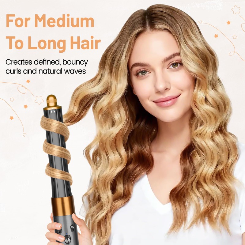 ZEPHBLOW 30mm/1.2 Inch Curling Barrel for Dyson Airwrap, Long Hair